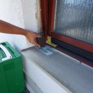 Ausgehärtetes Material anschleifen