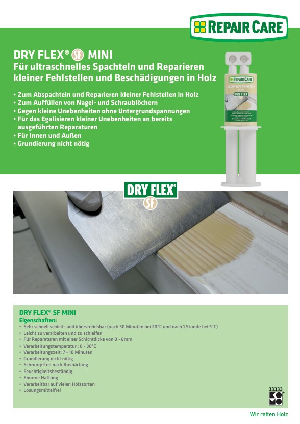 Produktdatenblatt DRY FLEX® SF MINI